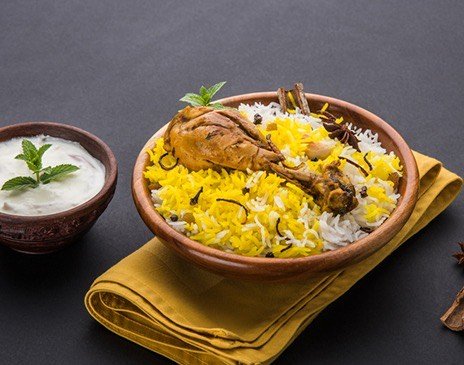 chicken dum biryani